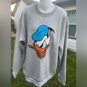 Mens Donald Duck Crewneck